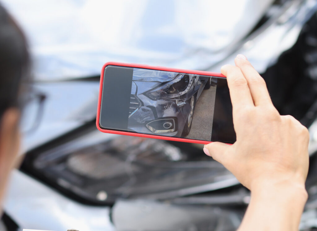 Colorado personal injury attorney reviewing car accident damages