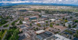 Aerial View of the Denver Suburb of Arvada