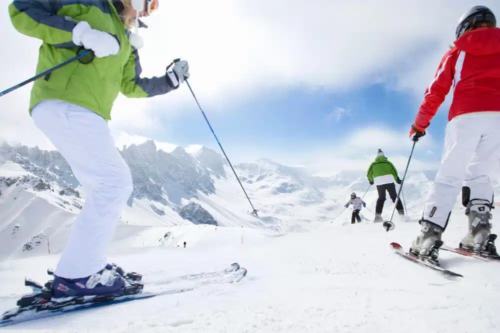 Group of people skiing - CGH Injury Lawyers